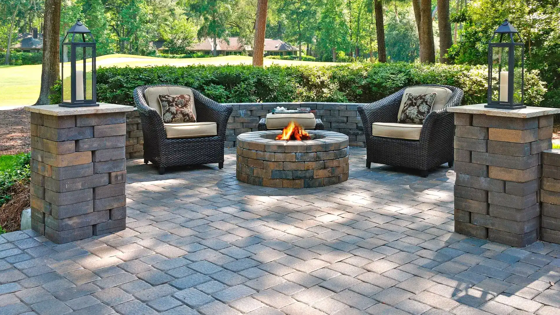 Masonry Paver Patios by Shoreline Property Services
