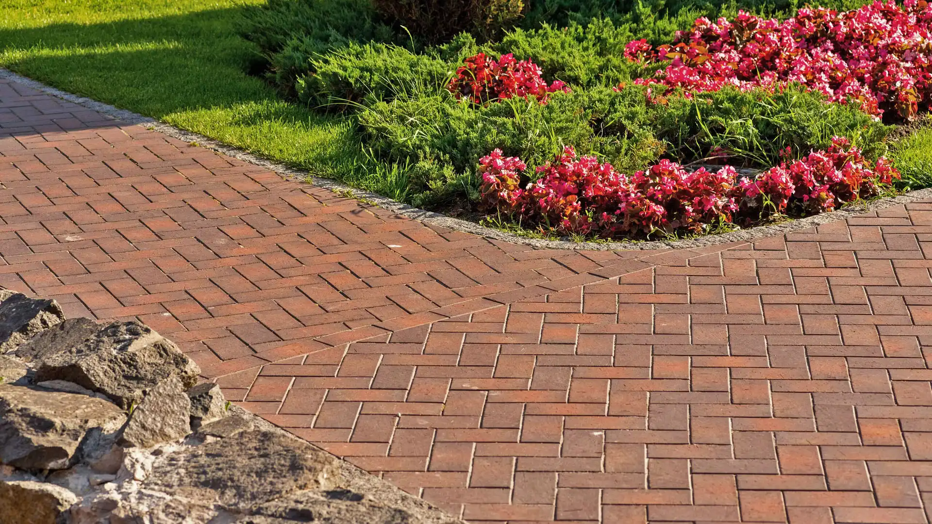 Masonry Paver Walkways by Shoreline Property Services